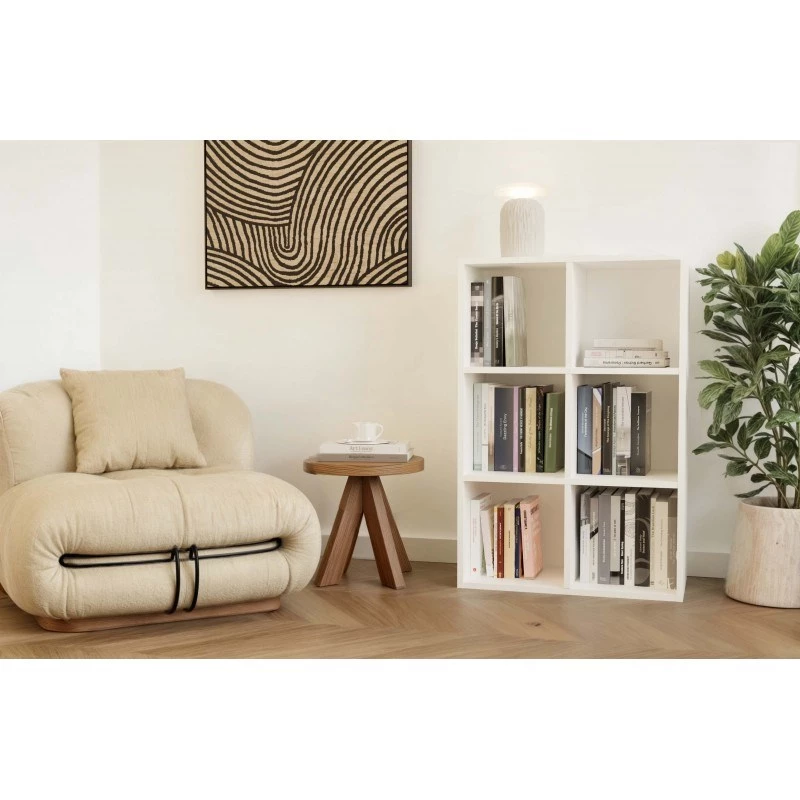 Estantería MALAX MINI 2X3 blanco