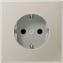 Caja empotrable JUNG ES 1520 Type F acero inoxidable - carcasa de enchufe empotrable