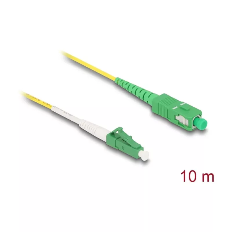 Cable InfiniBand/fibra óptica DeLOCK 10 m LC SC amarillo 83876