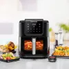 Freidora de aire Rommelsbacher FRH 1700 Single 8 L de sobremesa 1700 W con 10 programas e indicador LED