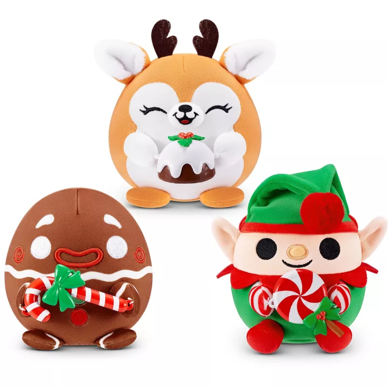 Figura de juguete Zuru Snackles Christmas – caja sorpresa coleccionable a ciegas, figura individual surtida