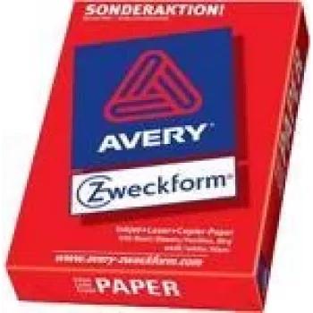 Papel de impresora mate Avery 2575