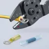 Knipex 97 21 215 alicate crimpador herramienta de crimpado negro, azul, rojo