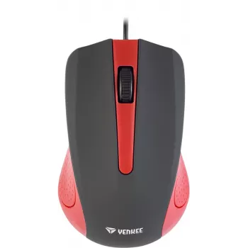 Ratón Yenkee YMS 1015RD con cable USB