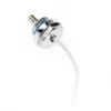 Termómetro digital Lamptron TS708 con conexión de rosca G1/4 pulgadas, blanco
