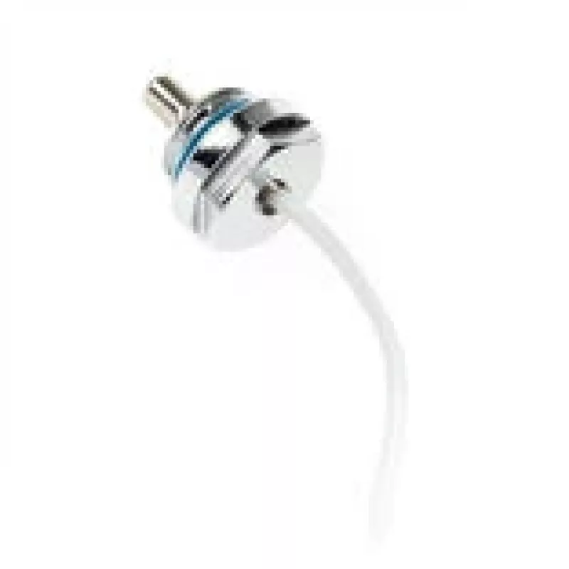 Termómetro digital Lamptron TS708 con conexión de rosca G1/4 pulgadas, blanco