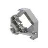 Logilink | adaptador para carril DIN para 1 módulo keystone RJ45 | MP0053