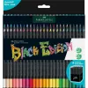Lápices de colores Faber-Castell 116450, set multicolor, 50 uds., mina blanda, caja de cartón