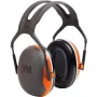 Protección auditiva con diadema 3M Peltor X4A-OR, reducción de ruido 28 dB, orejeras