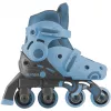 Patines de aprendizaje 2 en 1 talla 30-33, patines en línea azul