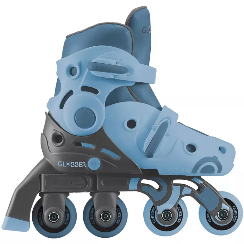 Patines de aprendizaje 2 en 1 talla 30-33, patines en línea azul