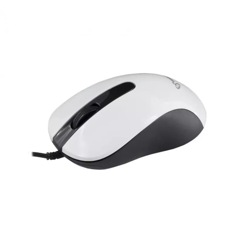 Sbox M-901 ratón óptico blanco