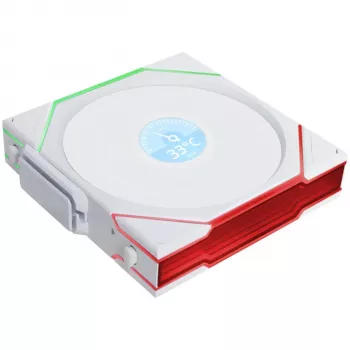 Ventilador Lian Li UNI FAN TL Wireless LCD ARGB PWM 120mm – Controlador inalámbrico, pantalla LCD