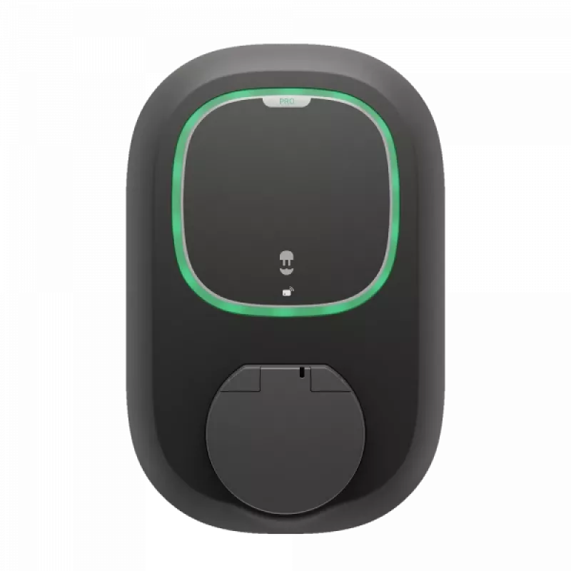 Wallbox Socket | Pulsar Pro | 22 kW | Wi-Fi, 4G, Ethernet, Bluetooth | negro