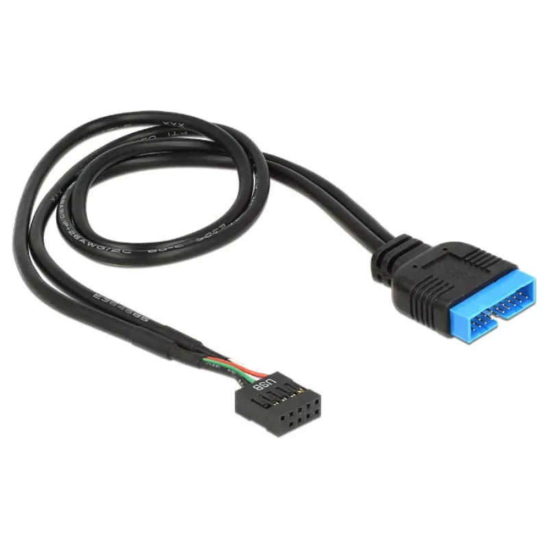 Cable USB interno DeLOCK 83776 0,45 m conector macho a conector hembra