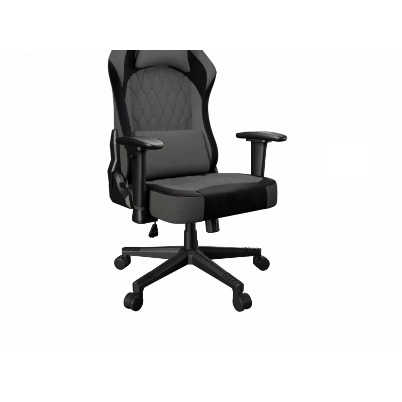 Fury tela, nailon, madera, metal | Silla gaming | Shinai S8 | gris