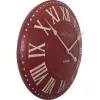 NeXtime Reloj 3083ro London Roman, Ø34.5 cm, reloj de pared, rojo/blanco