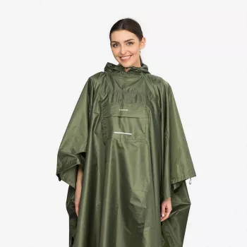 Poncho de lluvia para adultos VIKING Vesper Mochila Verde UNI