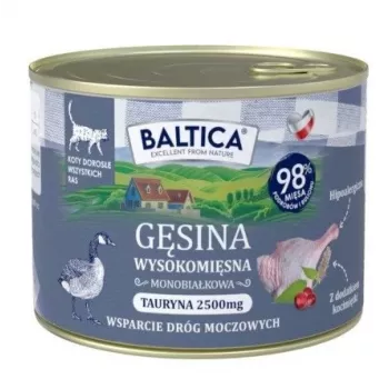 BALTICA regional flavours Gans - Alimento húmedo para gatos - 185 g