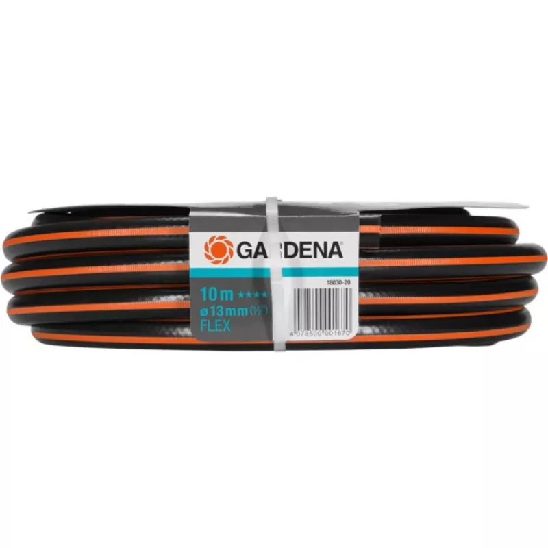Manguera de jardín Gardena 18030-20 10 m superficial Gris Naranja