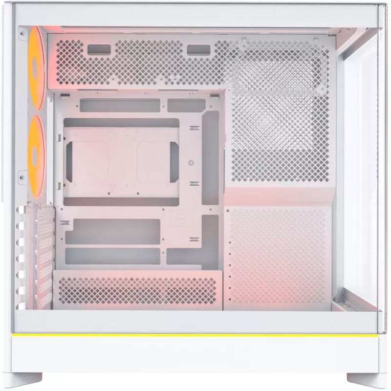 Caja PC Montech HS02 PRO Semitorre Blanca