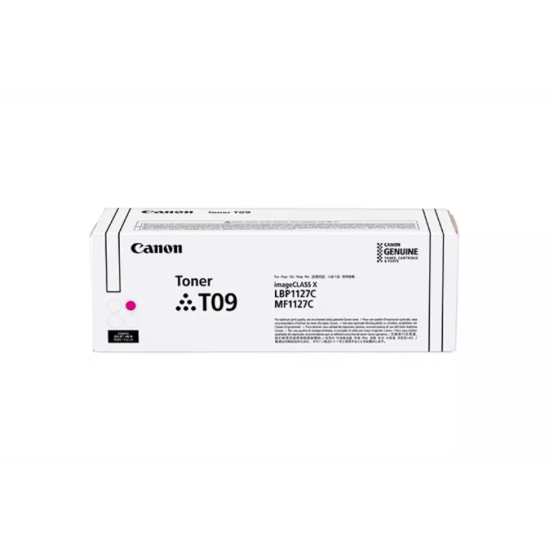 Canon TONER T09 M Cartucho de tóner 1 ud. Original Magenta