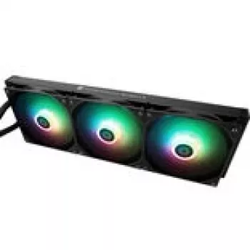 Disipador de CPU Thermalright Frozen Warframe 420 negro ARGB — ventilador ARGB de 140 mm, radiador de 420 mm