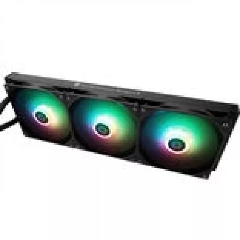Disipador de CPU Thermalright Frozen Warframe 420 negro ARGB — ventilador ARGB de 140 mm, radiador de 420 mm