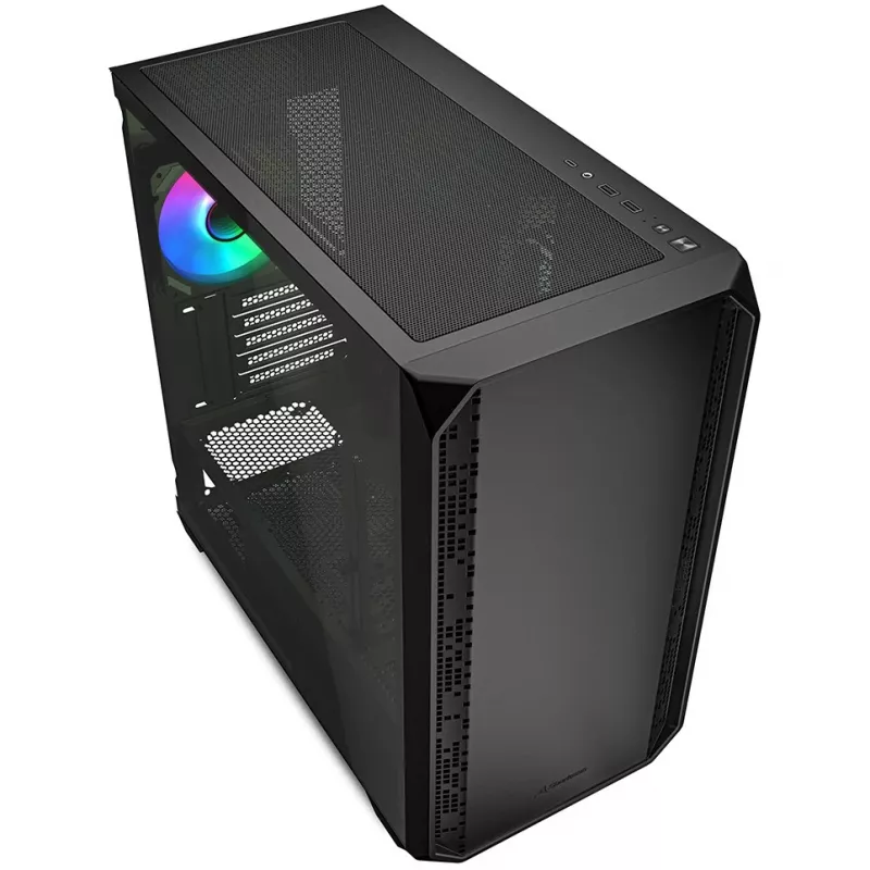 Sharkoon MK2 RGB Micro Tower Negra