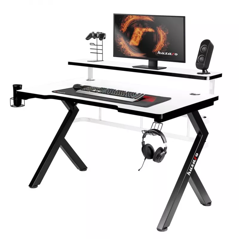 Mesa de ordenador Huzaro Hero 5.0 blanca