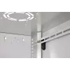 Rack de montaje en pared DIGITUS Dynamic-N 12U 600x600 mm IP20, cerradura con llave, gestión de cables, sin montar