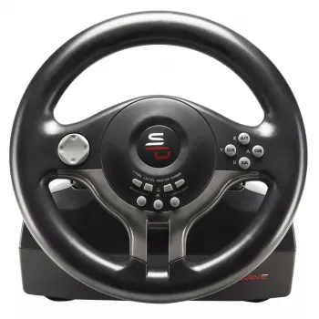 Volante + pedales Subsonic SV200 negro gris USB rotación 180°