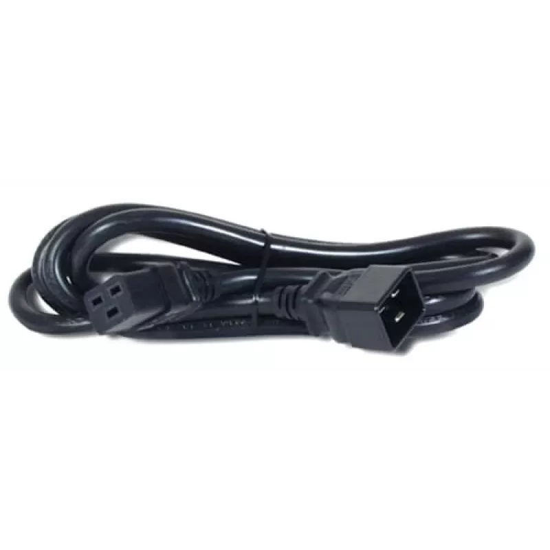Cable de alimentación APC AP9877 negro 1,98 m conector hembra C19 conector hembra C20