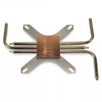 Disipador/radiador Inter-Tech IP-3 Cobre Plata 165x100x12mm