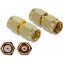 Adaptador de cable DeLOCK 89971 SMA RP-SMA oro