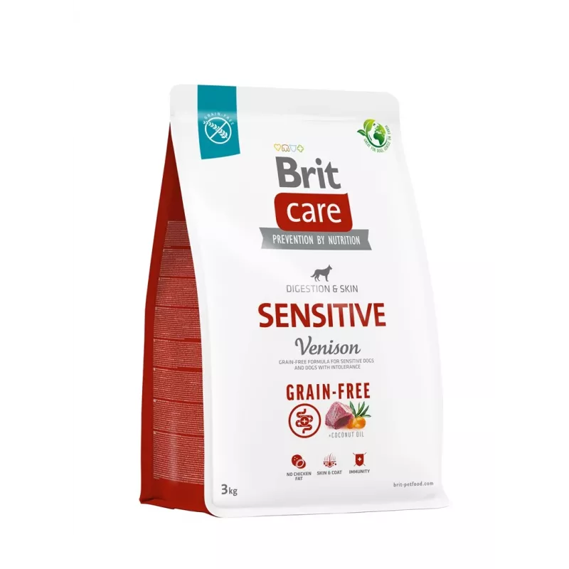 Brit Care Grain-free Sensitive Venison comida seca para perros 3 kg