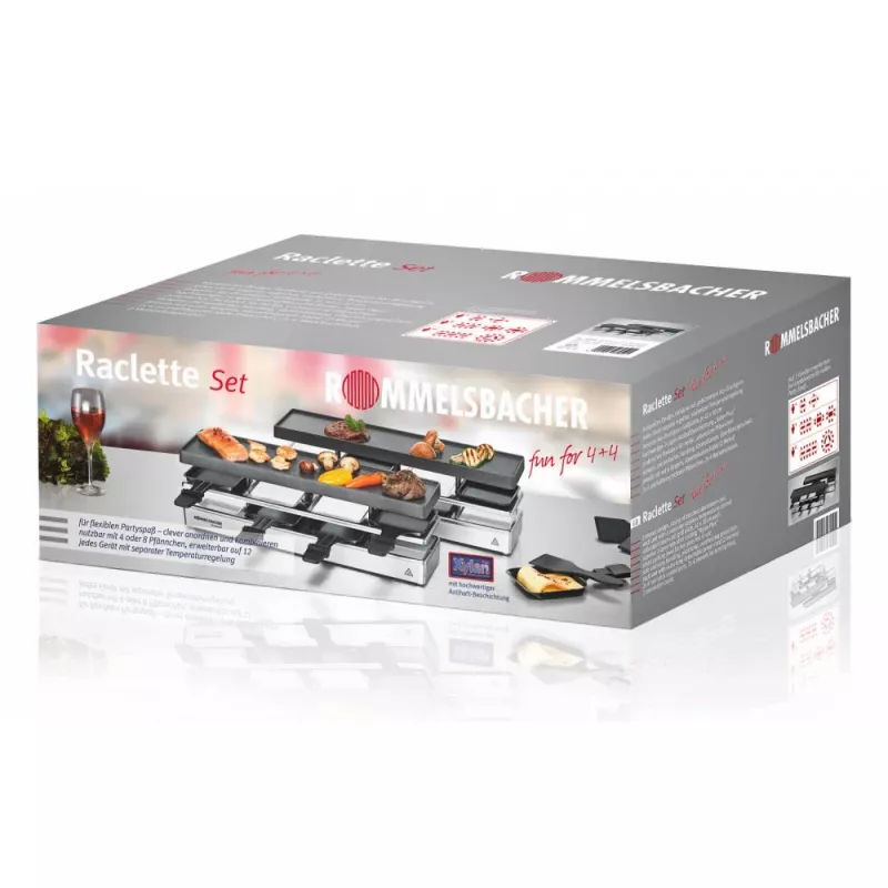 Parrilla Rommelsbacher RC 1600 negra