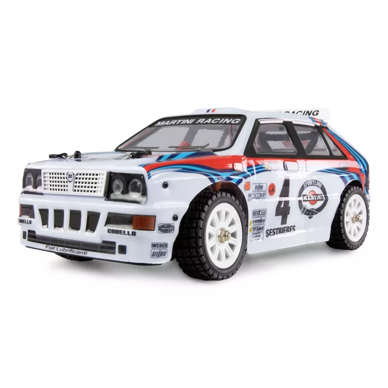 Coche radiocontrol Amewi Hyper Go Lancia Delta HF Integrale 4WD rallye drift modelo (MPN 21109)