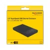 DeLOCK carcasa para HDD/SSD 42011 negra 2,5