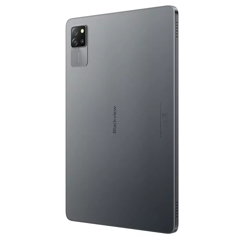 Blackview Tab 60 WiFi tablet, 10,1 pulgadas (25,6 cm) HD+ IPS, Allwinner A523, 4GB RAM, 128GB, Wi-Fi 6, Bluetooth 5.2, 5100 mAh, Android 15, gris (Volcano Grey)