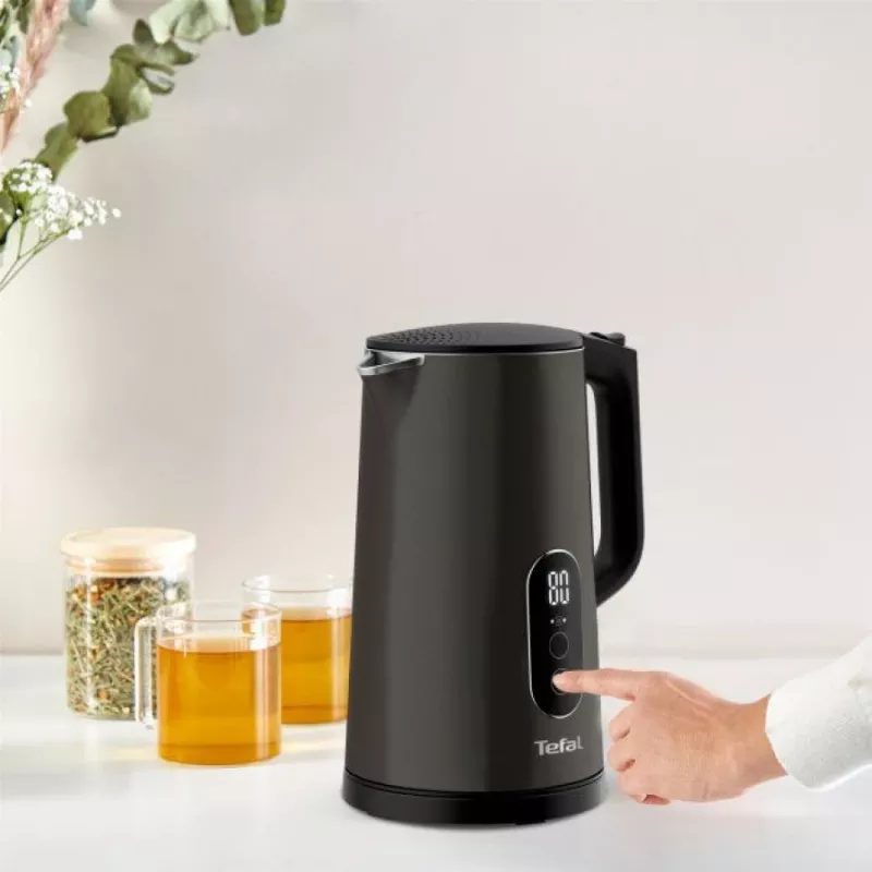 Tefal Digit KI831E10 Hervidor de agua 1,7 l, negro