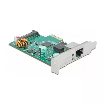 Tarjeta PCI Express x1 DeLOCK RTL8125 2.5 Gigabit LAN PoE+