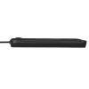 Regleta de enchufes MACLEAN MCE395 B — 5 enchufes, 3×USB, 110–240V AC, 2,1A USB, 2500W, cable de 1,5 m, negra