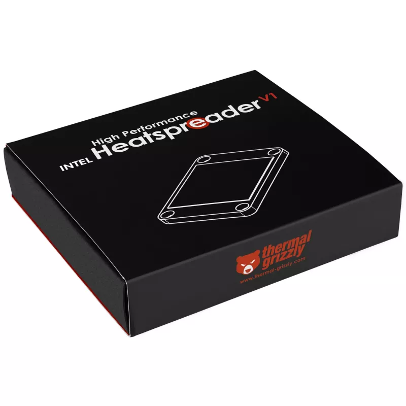 Thermal Grizzly disipador Intel High Performance Heatspreader V1 – interfaz térmica metálica para refrigeración de CPU