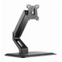 Soporte de sobremesa para pantalla táctil totalmente articulado GEMBIRD MS-D1ST-01 para pantallas de 17–32 pulgadas, negro, VESA 75x75–100x100, carga máxima 10 kg