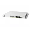 Cisco Catalyst 1300-24FP-4G Switch gestionado, 24 puertos GE, Full PoE, 4x1GE SFP, Limited Lifetime Protection (C1300-24FP-4G)