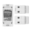 Medidor de consumo eléctrico monofásico QOLTEC 50899 230 V 50 Hz, 5(60)A, clase 1.0, LCD