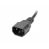 LANBERG PDU-07E-0200-IEC-BK PDU 1U 10A 7 tomas francesas 2m negro