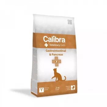 Pienso para gatos Calibra Veterinary Diets Gastrointestinal & Pancreas, pescado, 2 kg