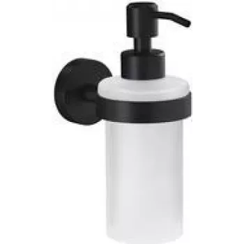 Dispensador de jabón tesa MOON negro 40565-00000-00 200 ml negro (mate), vidrio satinado (40565-00000-00)